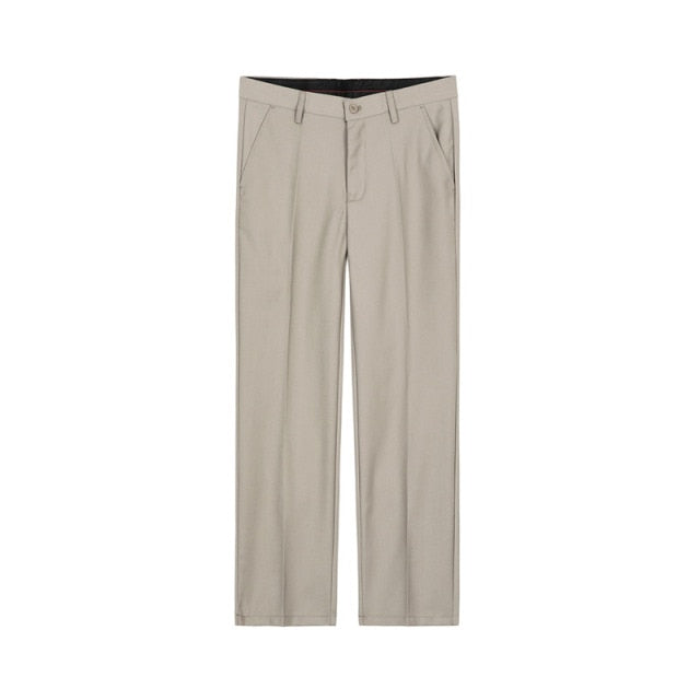 CASUAL STRAIGHT SUIT PANTS - INTOHYPEZONE