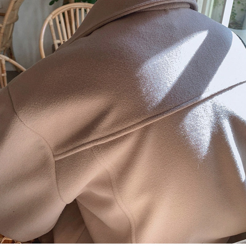WOOLEN BUTTON JACKET - INTOHYPEZONE