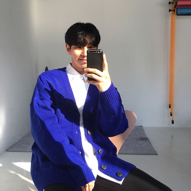OVERSIZE KNITTED CARDIGAN - INTOHYPEZONE