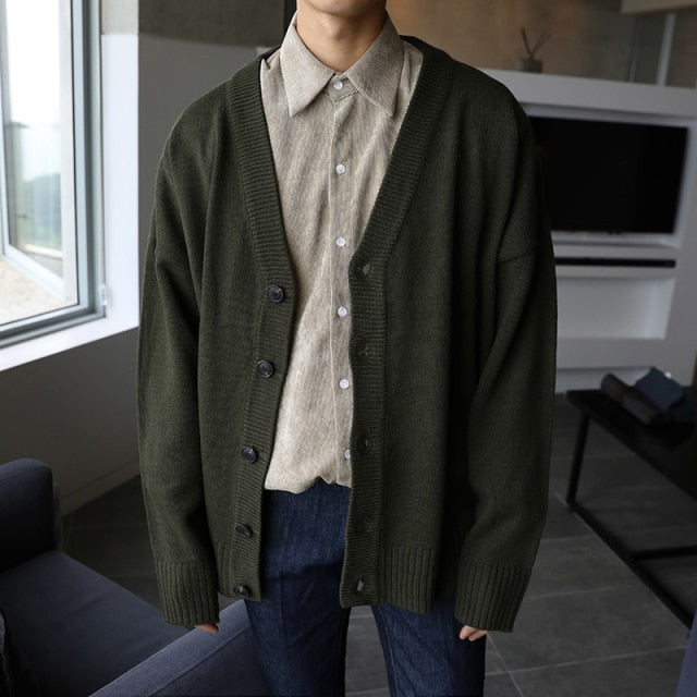 OVERSIZE KNITTED CARDIGAN - INTOHYPEZONE