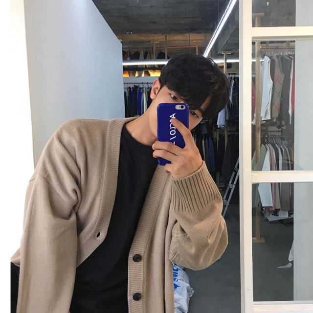 OVERSIZE KNITTED CARDIGAN - INTOHYPEZONE