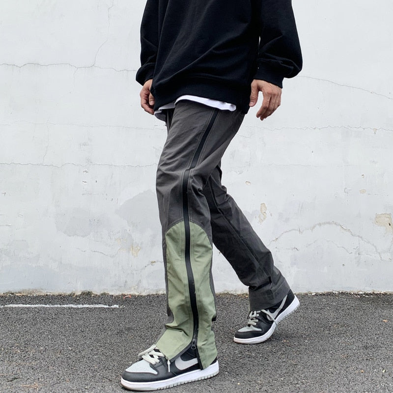 SIDE ZIPPER SWEATPANTS - INTOHYPEZONE