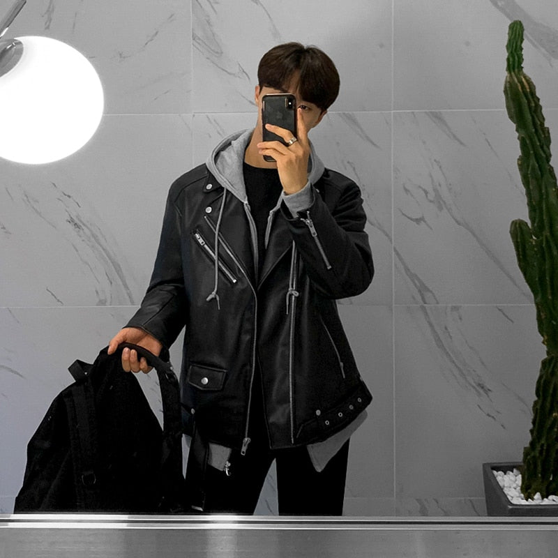 HIGH STREET LEATHER JACKET - INTOHYPEZONE