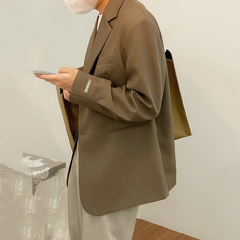 SINGLE BREASTED BLAZER - INTOHYPEZONE