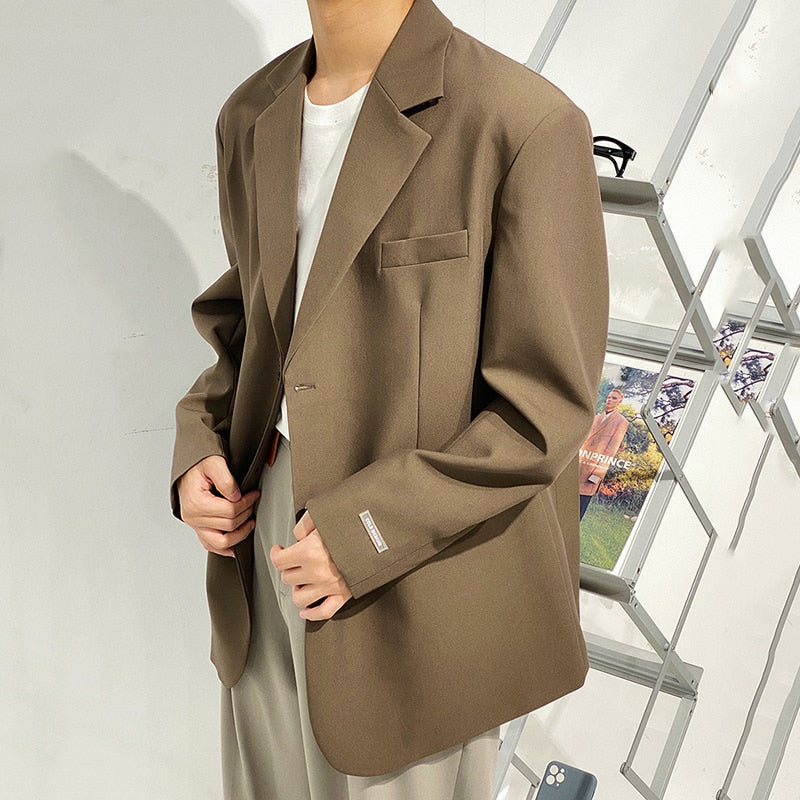 SINGLE BREASTED BLAZER - INTOHYPEZONE