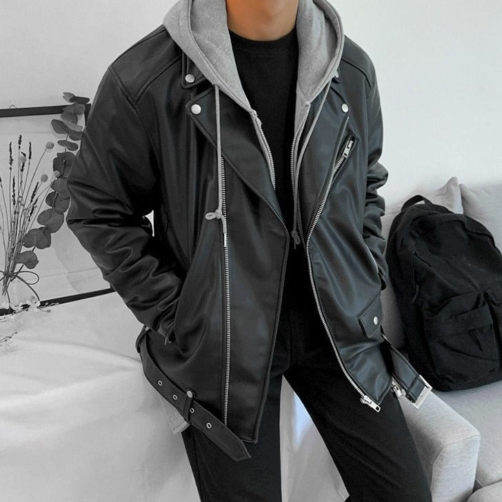 HIGH STREET LEATHER JACKET - INTOHYPEZONE