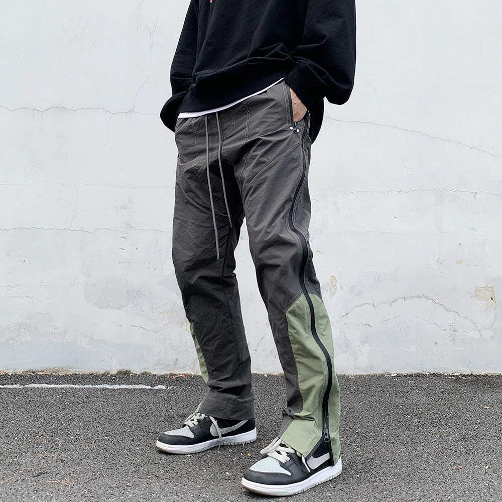 SIDE ZIPPER SWEATPANTS - INTOHYPEZONE
