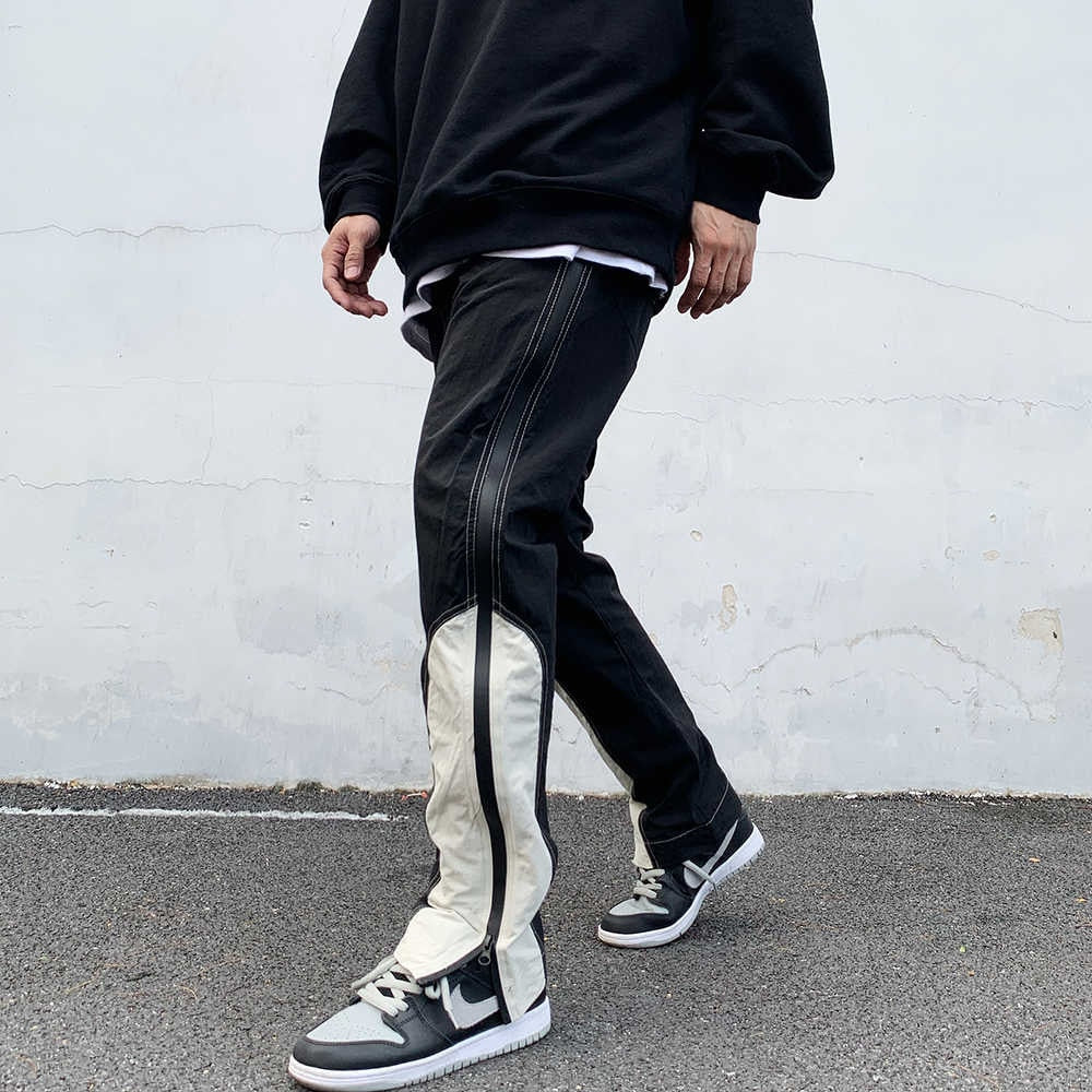 SIDE ZIPPER SWEATPANTS - INTOHYPEZONE