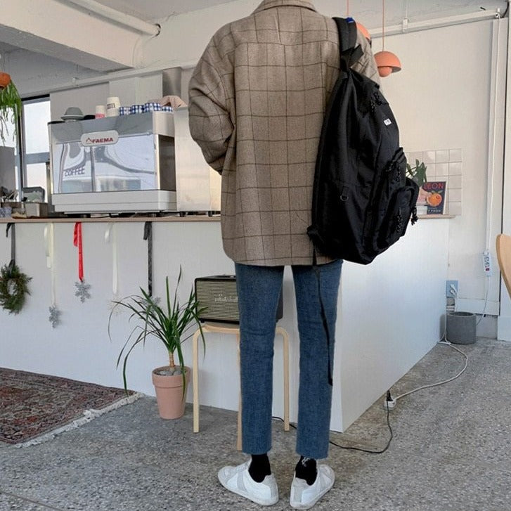 WOOLEN PLAID SHIRT - INTOHYPEZONE