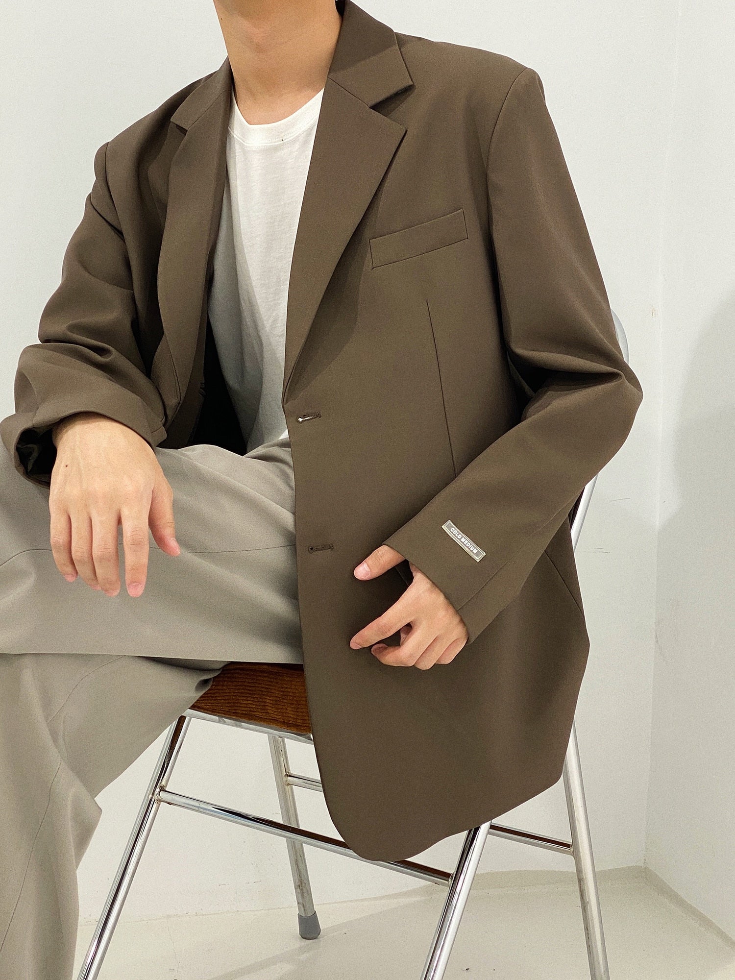 SINGLE BREASTED BLAZER - INTOHYPEZONE