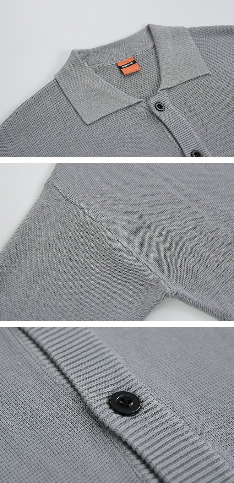 KNITTED POLO SHIRT - INTOHYPEZONE