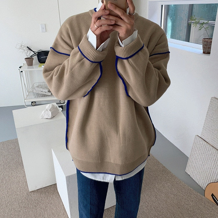 OVERSIZE KNITTED SWEATER - INTOHYPEZONE