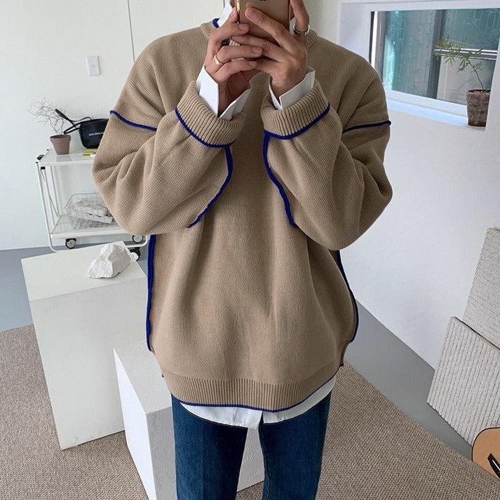 OVERSIZE KNITTED SWEATER - INTOHYPEZONE