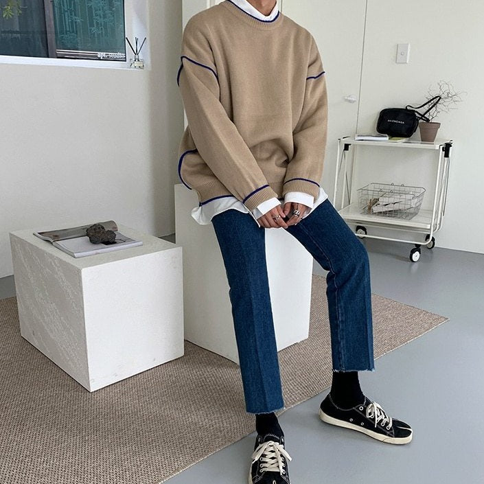 OVERSIZE KNITTED SWEATER - INTOHYPEZONE