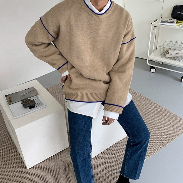 OVERSIZE KNITTED SWEATER - INTOHYPEZONE
