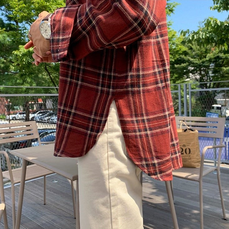 VINTAGE PLAID SHIRT - INTOHYPEZONE