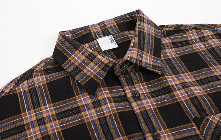 VINTAGE PLAID SHIRT - INTOHYPEZONE