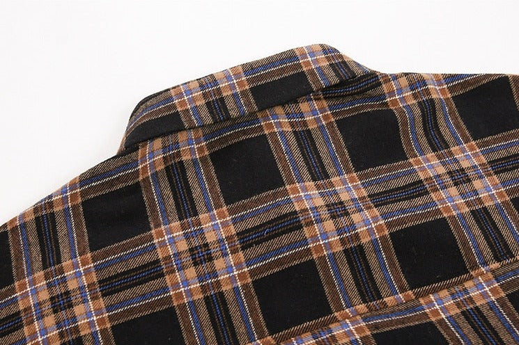 VINTAGE PLAID SHIRT - INTOHYPEZONE