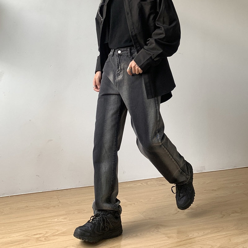 GRADIENT DENIM PANTS - INTOHYPEZONE