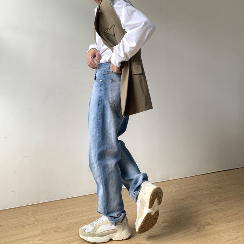 GRADIENT DENIM PANTS - INTOHYPEZONE
