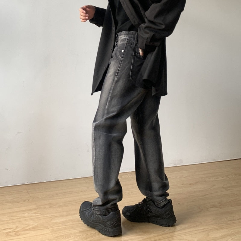 GRADIENT DENIM PANTS - INTOHYPEZONE