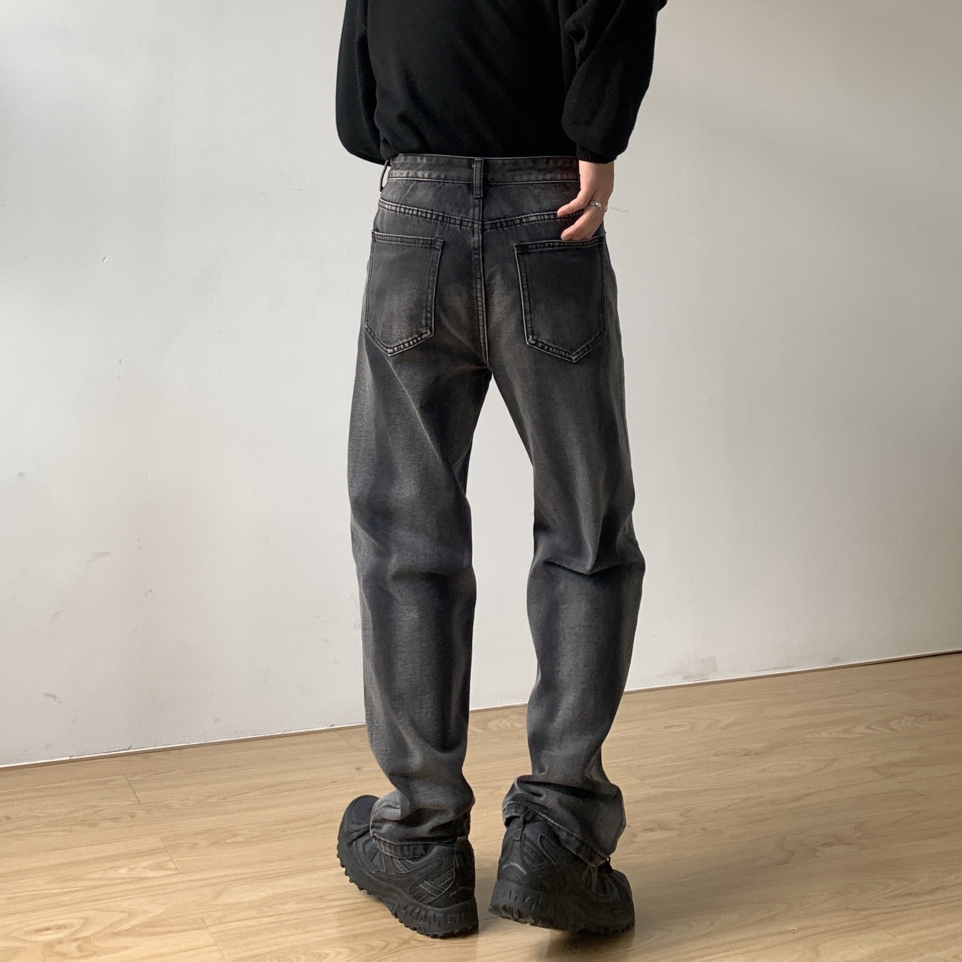 GRADIENT DENIM PANTS - INTOHYPEZONE