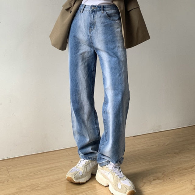 GRADIENT DENIM PANTS - INTOHYPEZONE