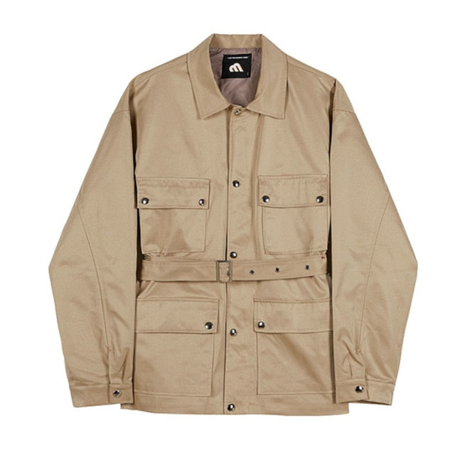 BELTED SINGLE BREASTED TRENCH COAT - INTOHYPEZONE