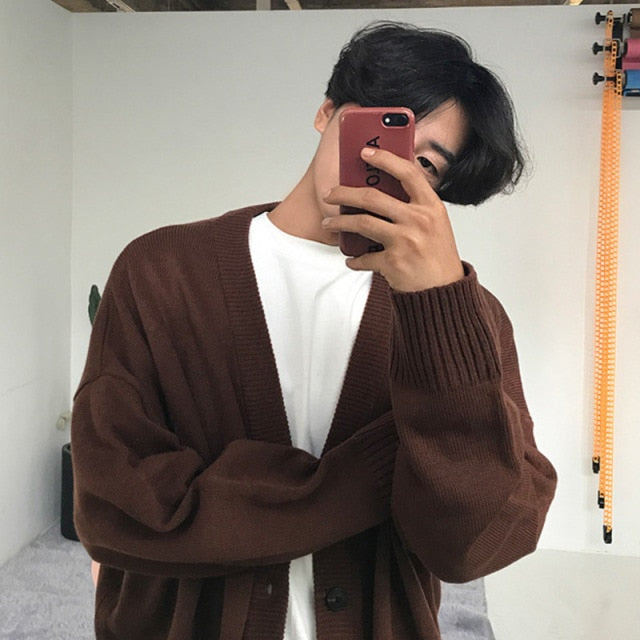 OVERSIZE KNITTED CARDIGAN - INTOHYPEZONE