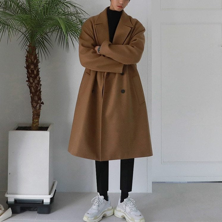WOOLEN WINTER TRENCH COAT - INTOHYPEZONE