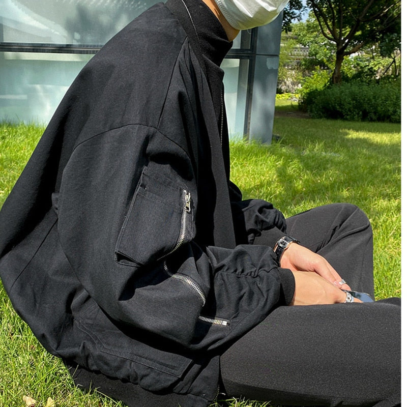 MULTIPOCKET BOMBER JACKET - INTOHYPEZONE