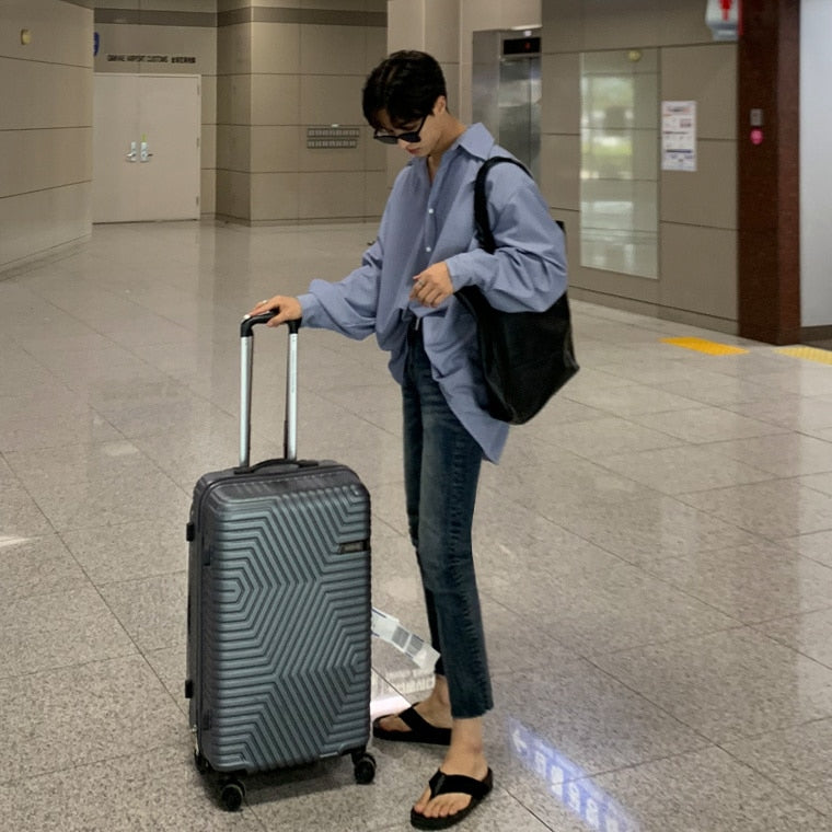 OVERSIZE STRIPED SHIRT - INTOHYPEZONE