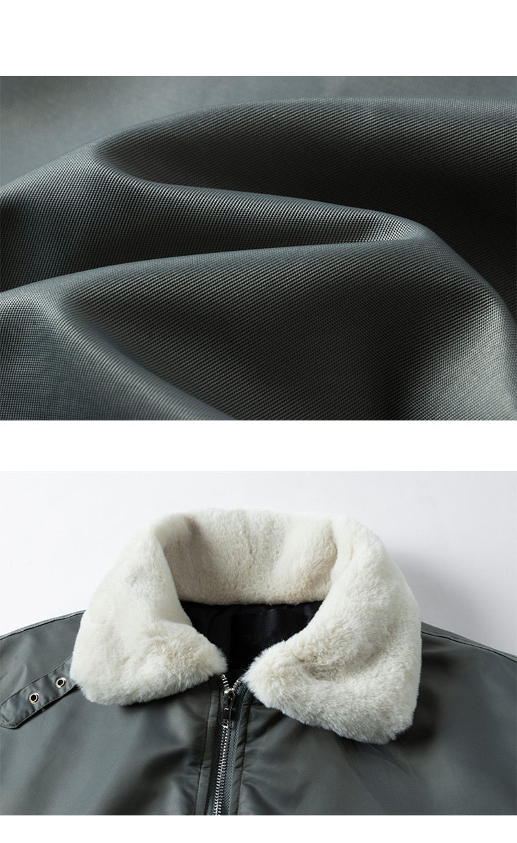 ZIP-UP BOMBER JACKET - INTOHYPEZONE