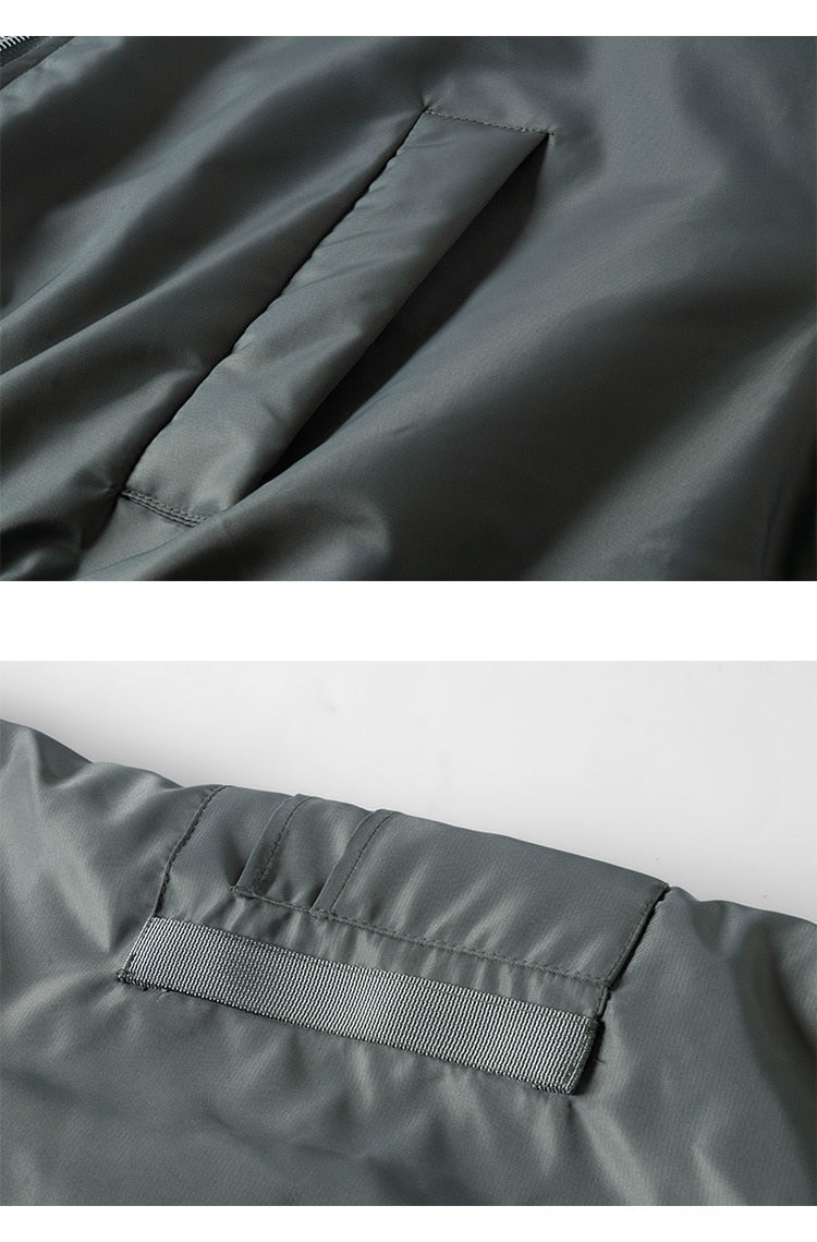 ZIP-UP BOMBER JACKET - INTOHYPEZONE