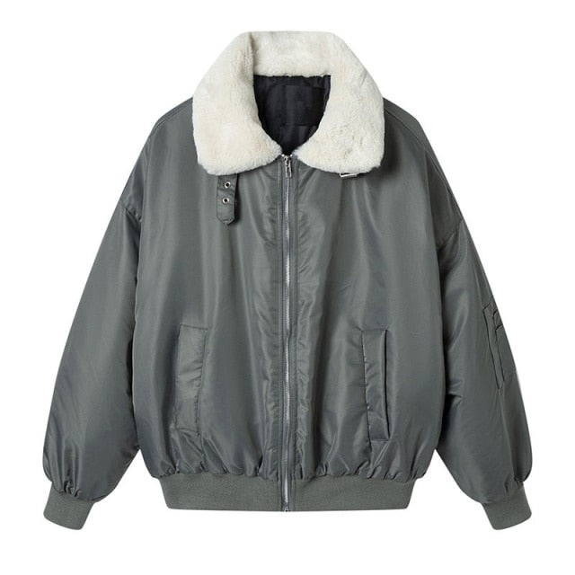 ZIP-UP BOMBER JACKET - INTOHYPEZONE