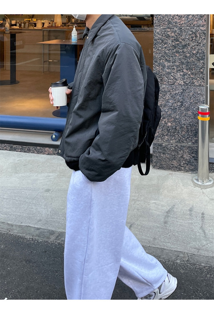 DRAWSTRING ZIP-UP WINDBREAKER - INTOHYPEZONE