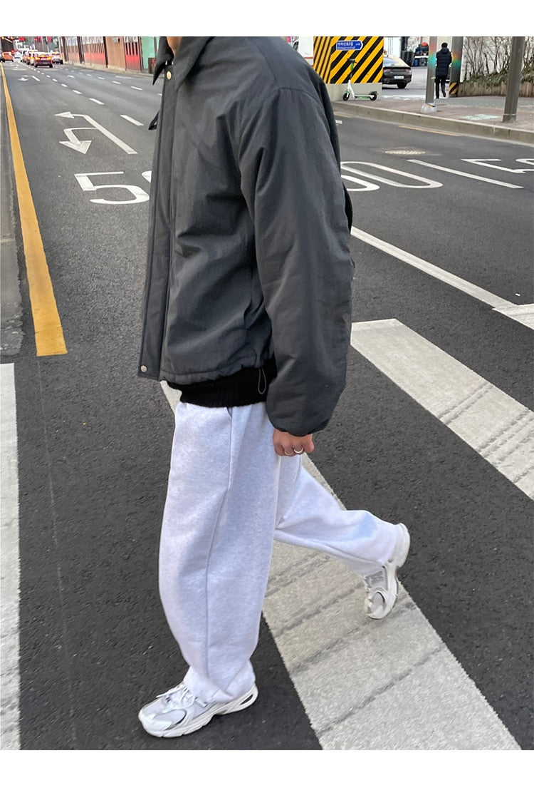 DRAWSTRING ZIP-UP WINDBREAKER - INTOHYPEZONE