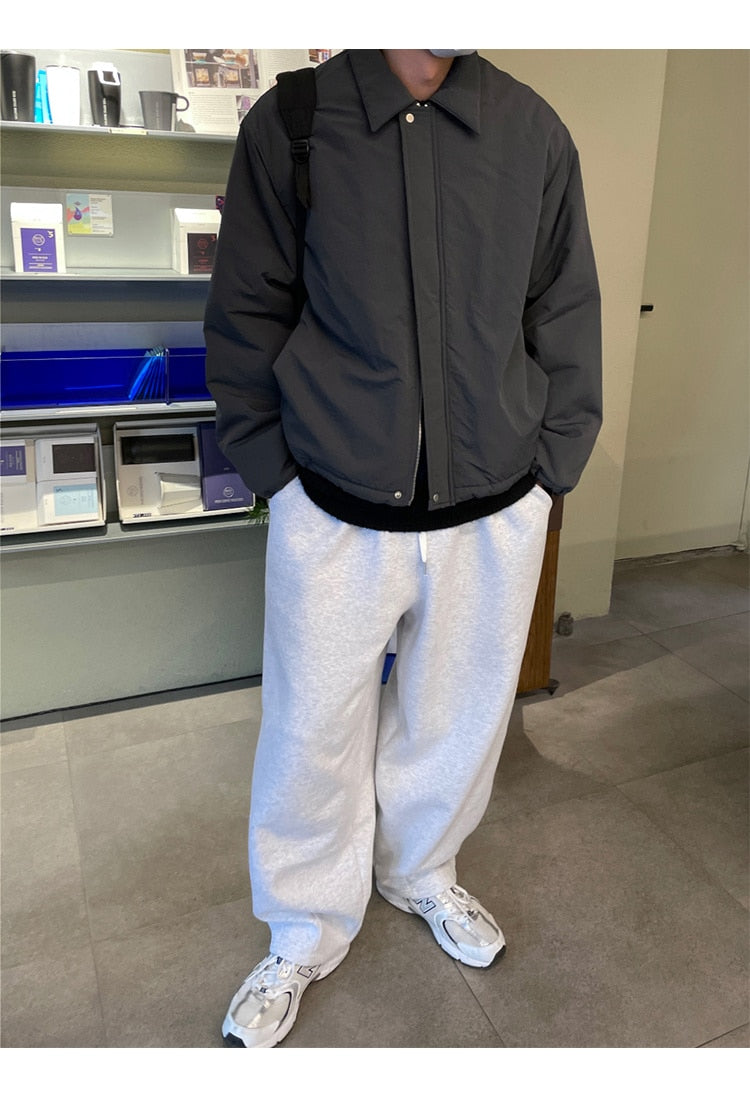 DRAWSTRING ZIP-UP WINDBREAKER - INTOHYPEZONE