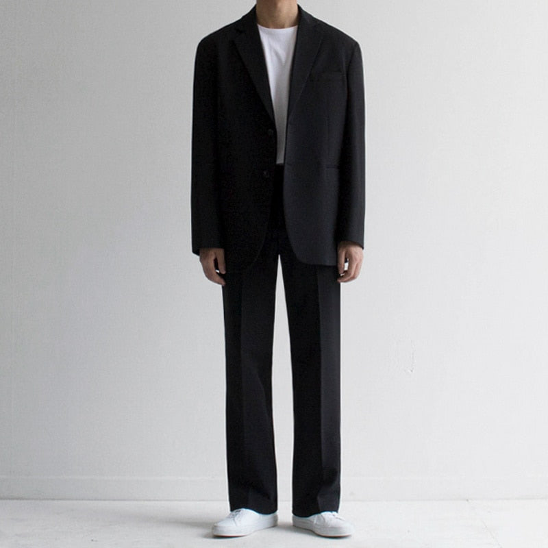 CASUAL SUIT TWO PIECE SET - INTOHYPEZONE