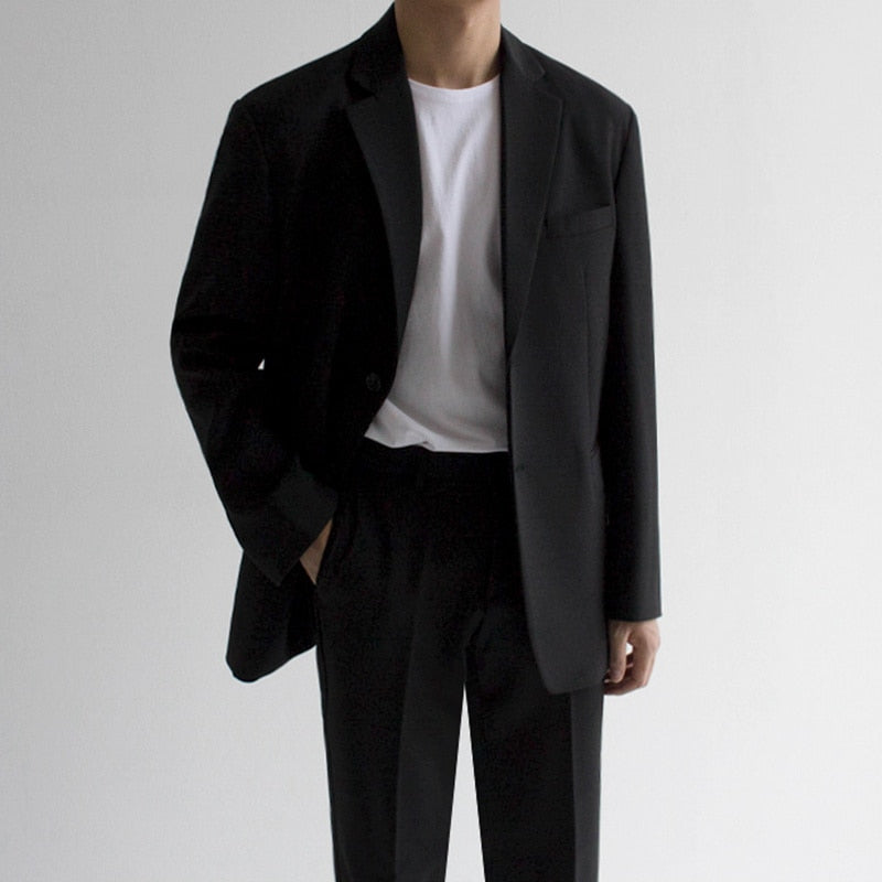 CASUAL SUIT TWO PIECE SET - INTOHYPEZONE