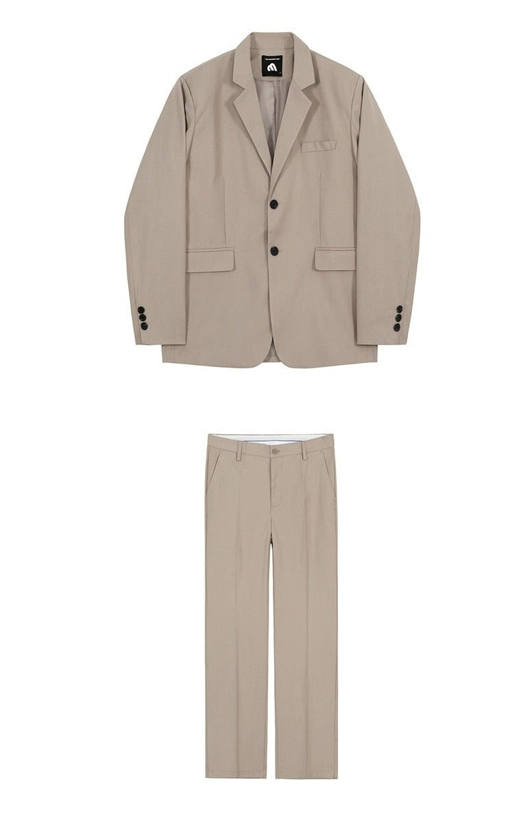 CASUAL SUIT TWO PIECE SET - INTOHYPEZONE