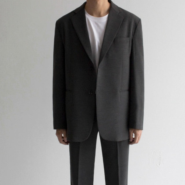 CASUAL SUIT TWO PIECE SET - INTOHYPEZONE