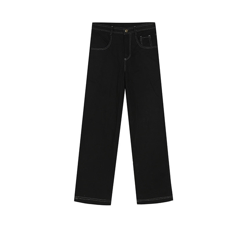 STRAIGHT CUT DENIM - INTOHYPEZONE