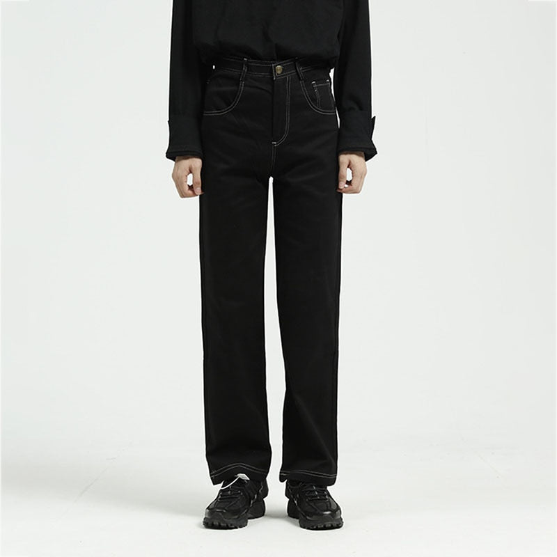 STRAIGHT CUT DENIM - INTOHYPEZONE
