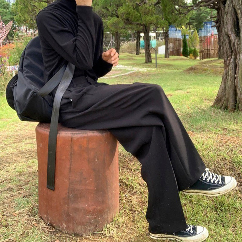 WIDE SUIT PANTS - INTOHYPEZONE