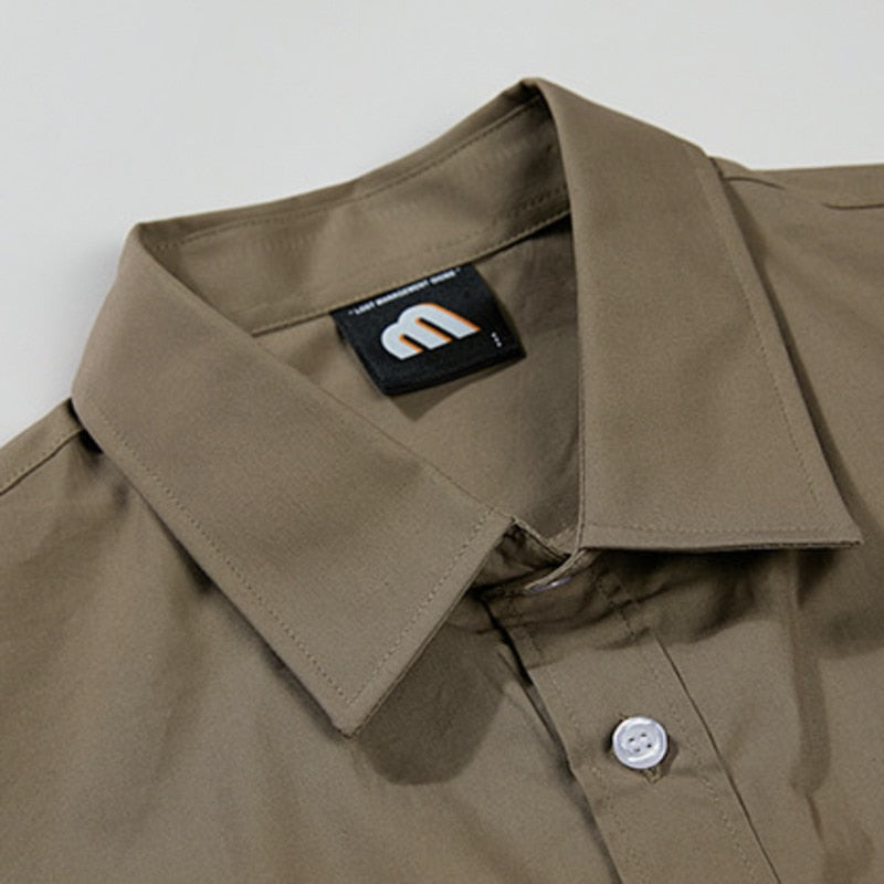 CLASSIC BUTTON UP SHIRT - INTOHYPEZONE