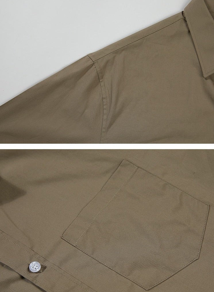 CLASSIC BUTTON UP SHIRT - INTOHYPEZONE