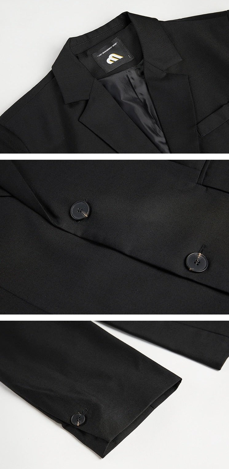 CASUAL SUIT TWO PIECE SET - INTOHYPEZONE