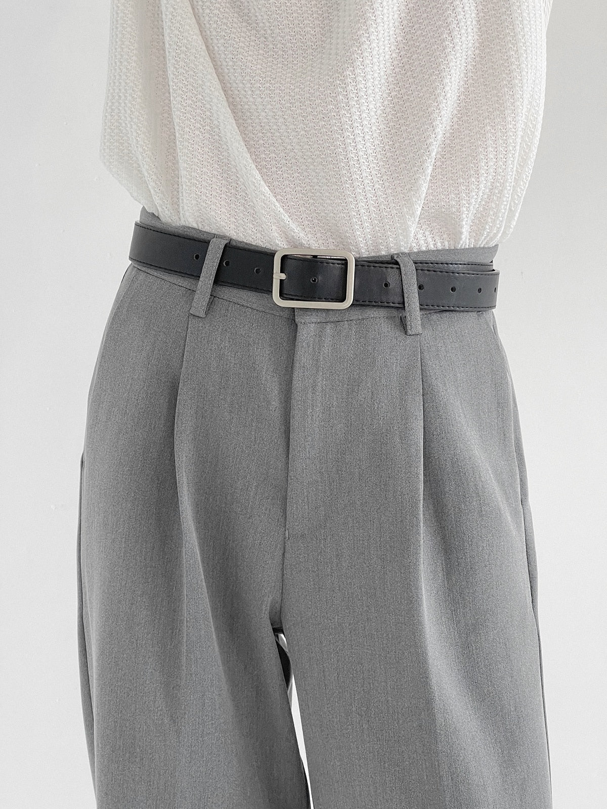 LOOSE CASUAL SUIT PANTS - INTOHYPEZONE