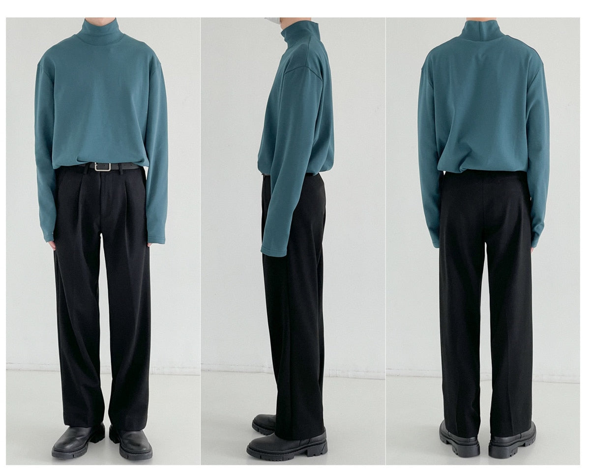 LOOSE CASUAL SUIT PANTS - INTOHYPEZONE